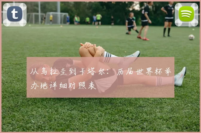 从乌拉圭到卡塔尔：历届世界杯举办地详细对照表