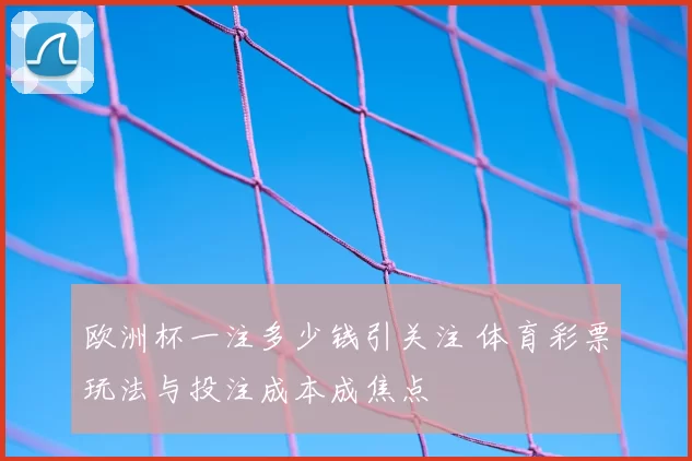 欧洲杯一注多少钱引关注 体育彩票玩法与投注成本成焦点