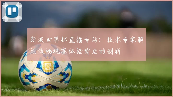 新浪世界杯直播专访:技术专家解读流畅观赛体验背后的创新